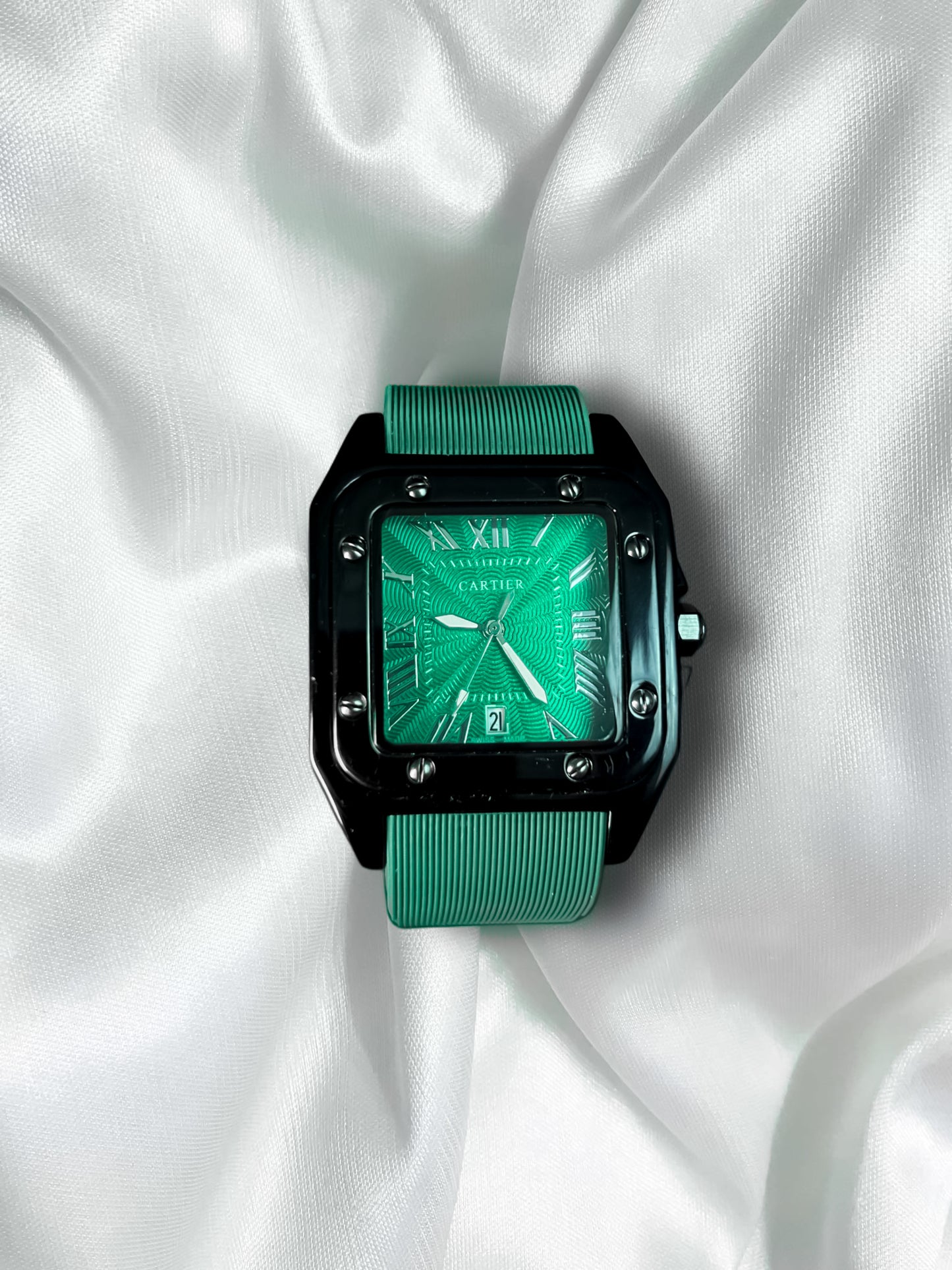 Cartier Santos Jubilee – Limited Edition (Green Dial)